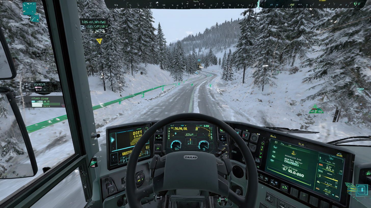 Apprenez à gérer dans Route Master Bus Simulator : Off-Road.