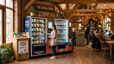 Notez les avantages de l'achat d'une vending machine business.