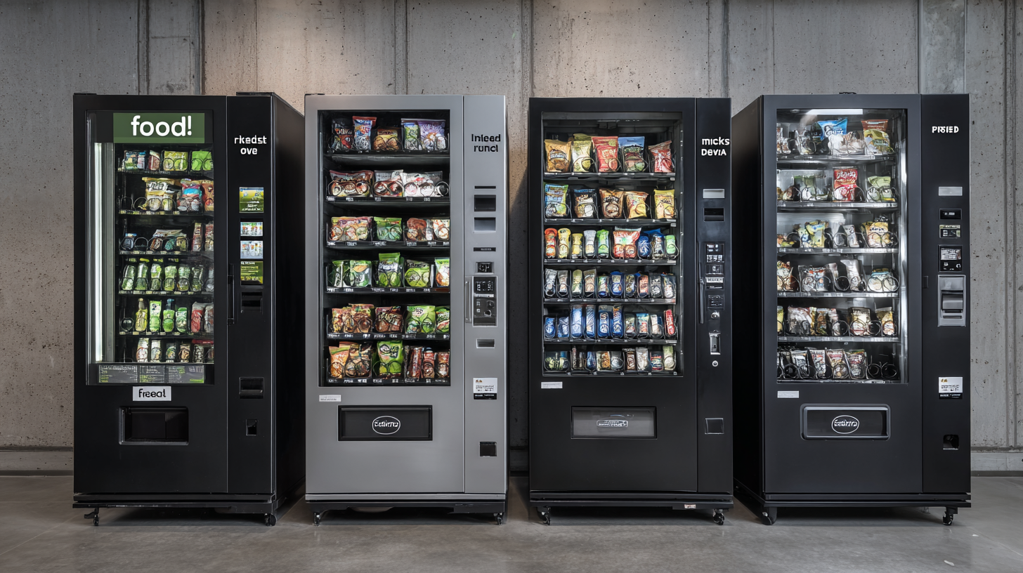 Le marché facilite l'achat d'une vending machine business.