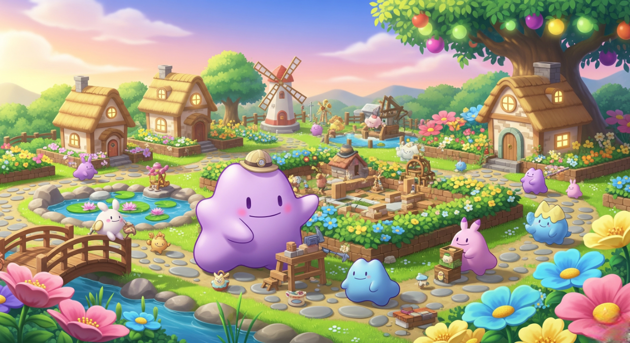 Retenez le guide pour les débutants sur Pokopia.