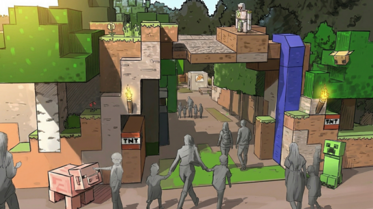 Parc à thème Minecraft à Londres