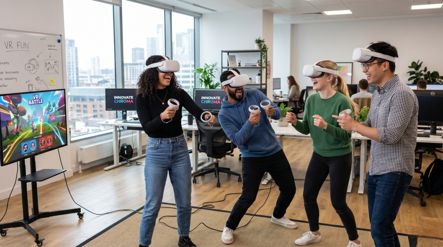 Créez une animation d'entreprise en mode VR.