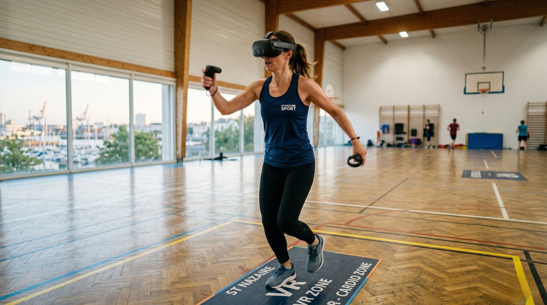 Digi’Tek : la réalité virtuelle s'invite au gymnase de Saint-Nazaire