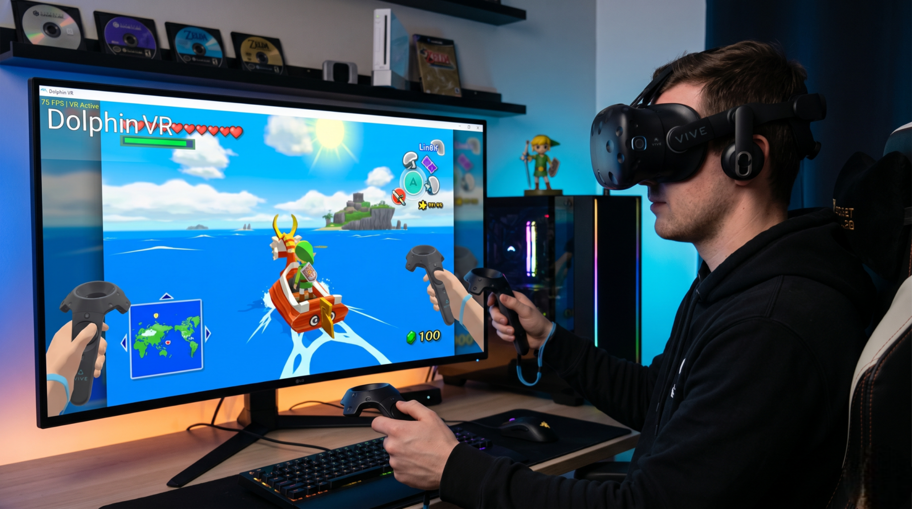 A quoi s'attendre avec l'émulateur Dolphin VR ?