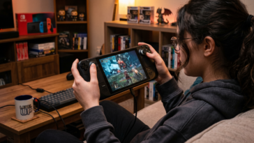 Plongez dans l'ère des PC-consoles portables.