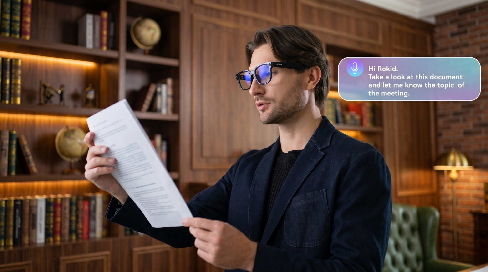 Lunettes connectées Rokid