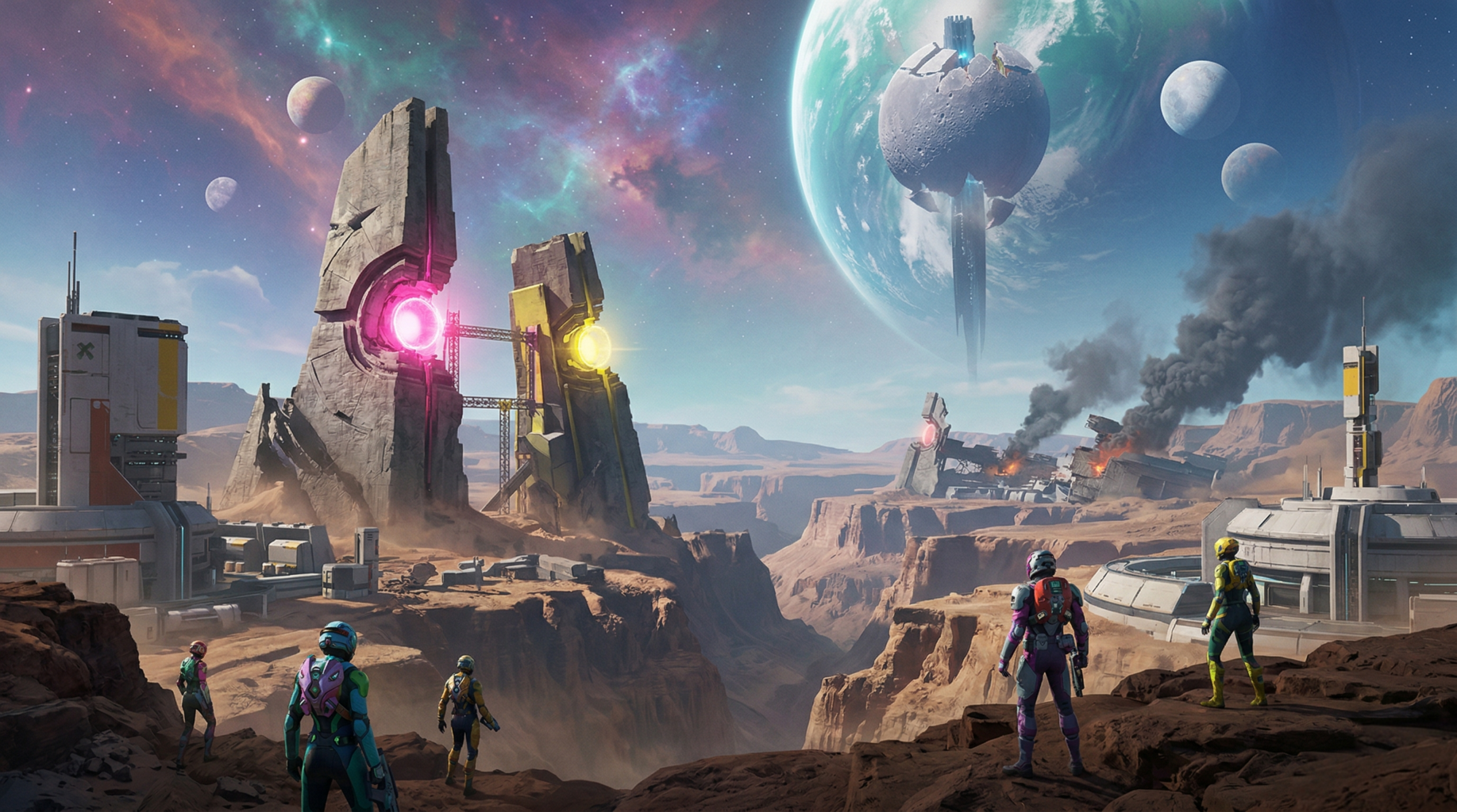 Image illustrant Tau Ceti IV dans le jeu Marathon