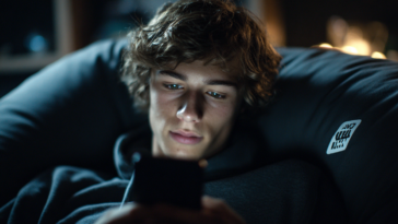 Un jeune adolescent face au risque d'addiction au chatbot IA