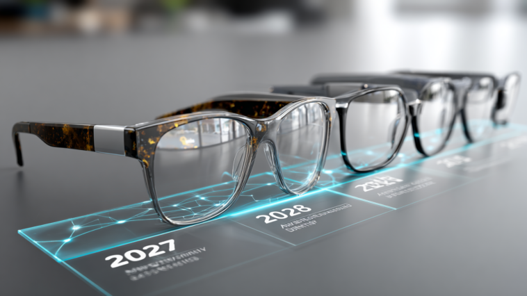 Lunettes connectées Samsung fonctionnant sous Android XR