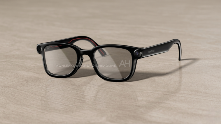 Les premières images en fuite dessinent des Samsung Galaxy Glasses au style minimaliste