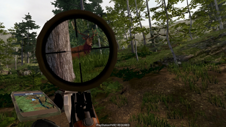 Virtual Hunter sur le PSVR 2