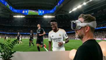 Mbappé et le Real Madrid débarquent en 8K immersive sur l’Apple Vision Pro