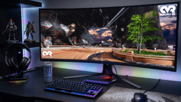Une interface de ChilloutVR sur un PC