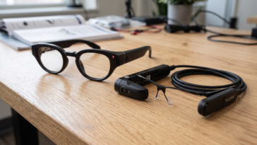Vuzix M400 et Ultralite Pro sur une table