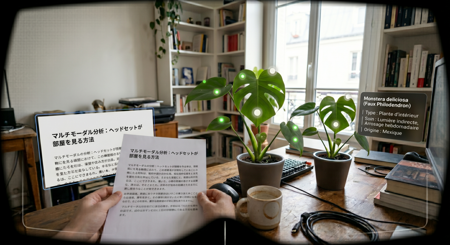 analyse multimodale avec Meta AI VR