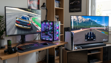 image illustrant les jeux Assetto Corsa Evo et Gran Turismo
