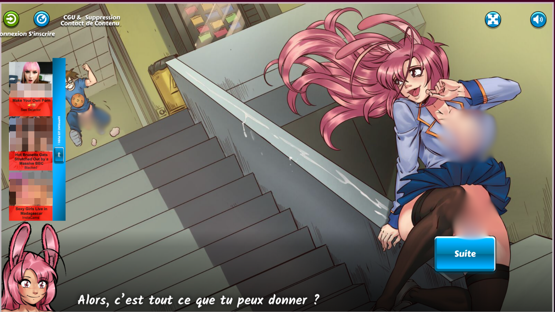 Interface Hentai Heroes