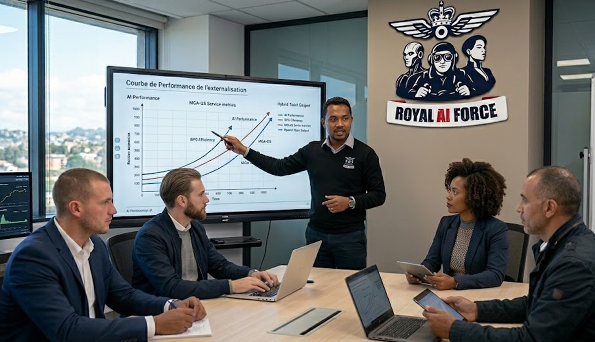 top 5 externalisation hybride humain IA - RAF
