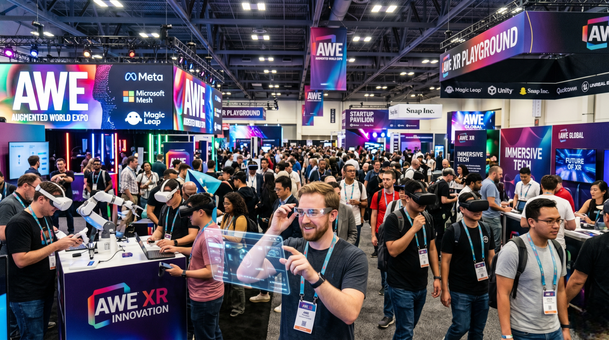 Rendez-vous au AWE (Augmented World Expo).