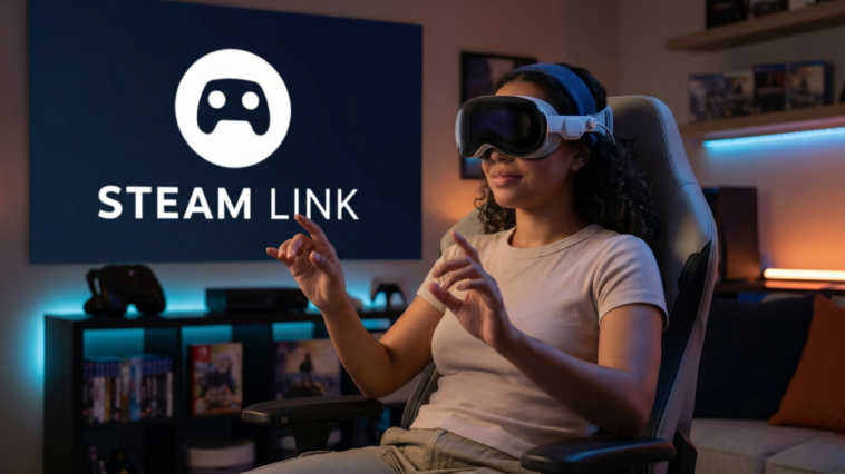 Apple Vision Pro Valve enterre la version iPad avec le Steam Link 4K !