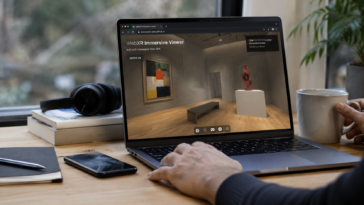 Image illustrant le concept d'Immersive Web SDK