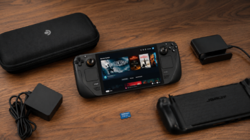 image illustrant des accessoires pour le Steam Deck OLED