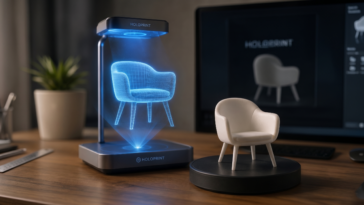 image illustrant le concept d'Holo-Printing