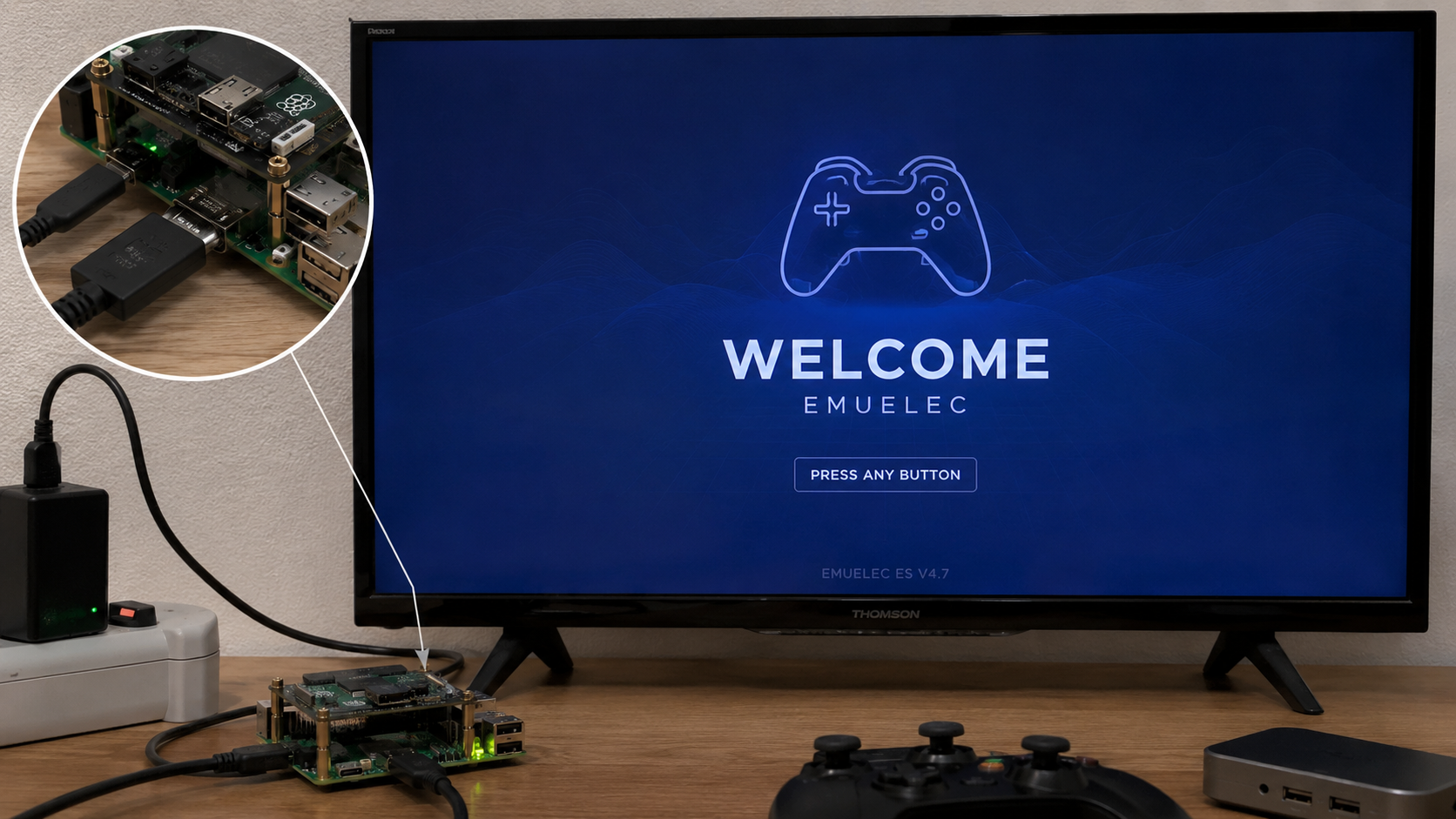 image illustrant le démarrage et la calibration de Raspberry Pi 6