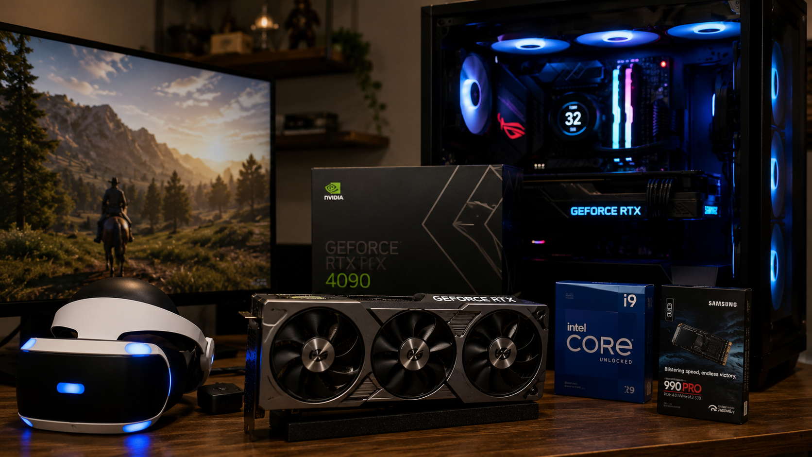 image illustrant les composants PC pour les mods de Luke Ross