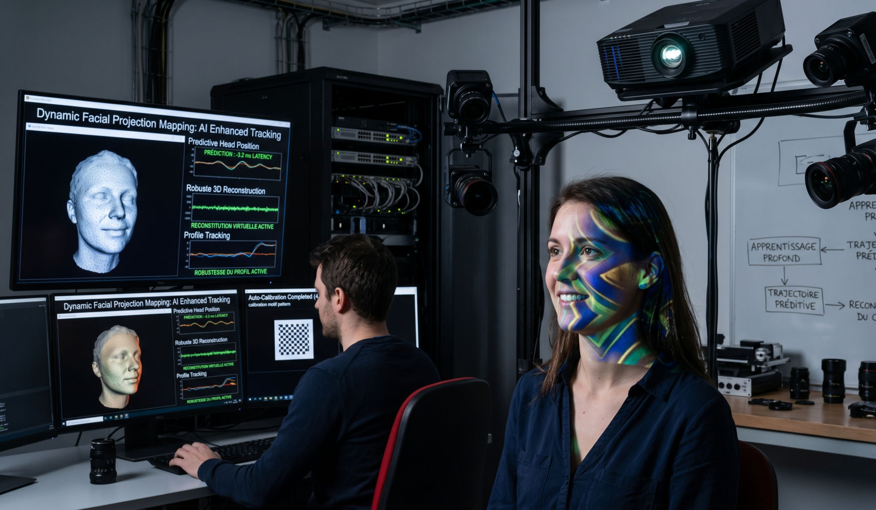 personne qui fait de la modélisation 3D à partir de DFPM