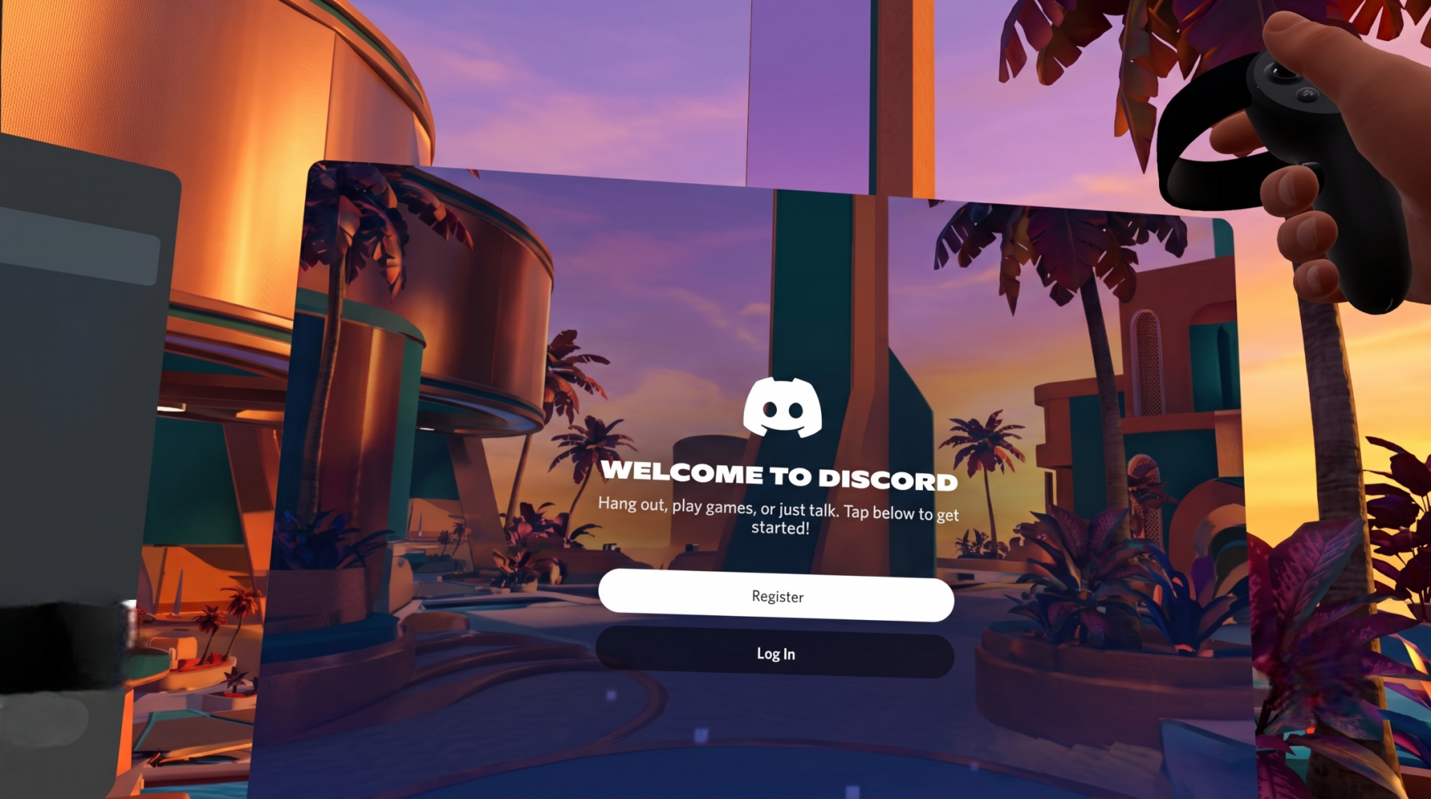 Discord sur Quest