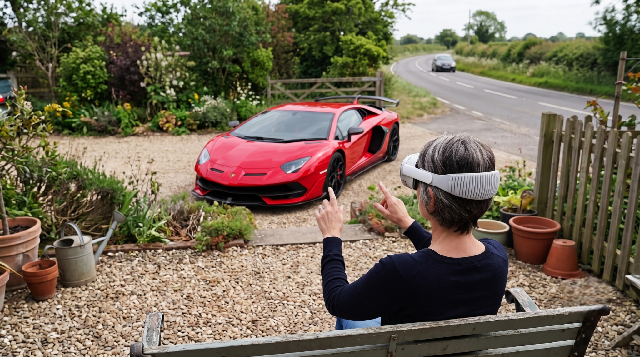 L'Apple Vision Pro fait vrombir les moteurs de Lamborghini sur votre canapé !