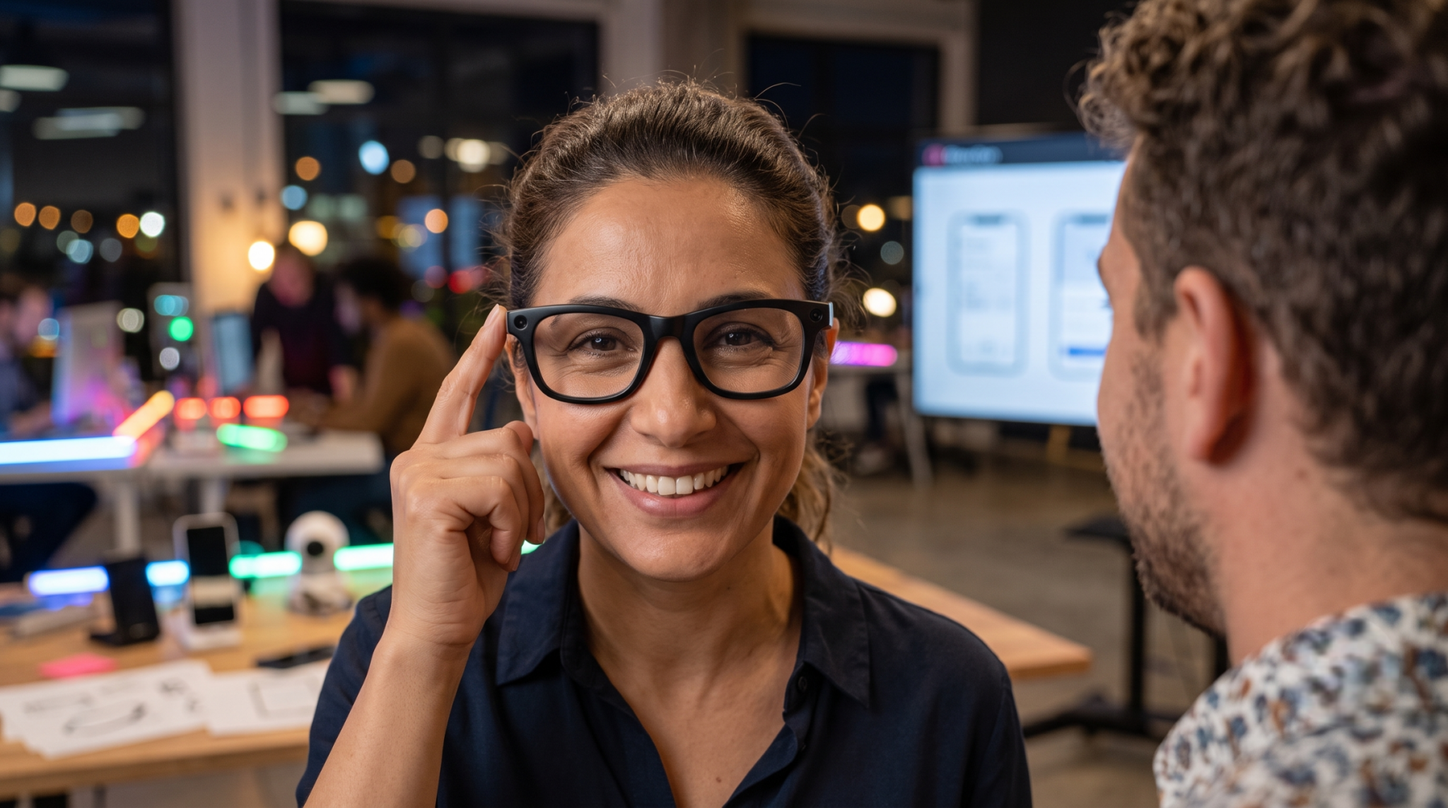 lunettes connectées Meta, Conversation Focus