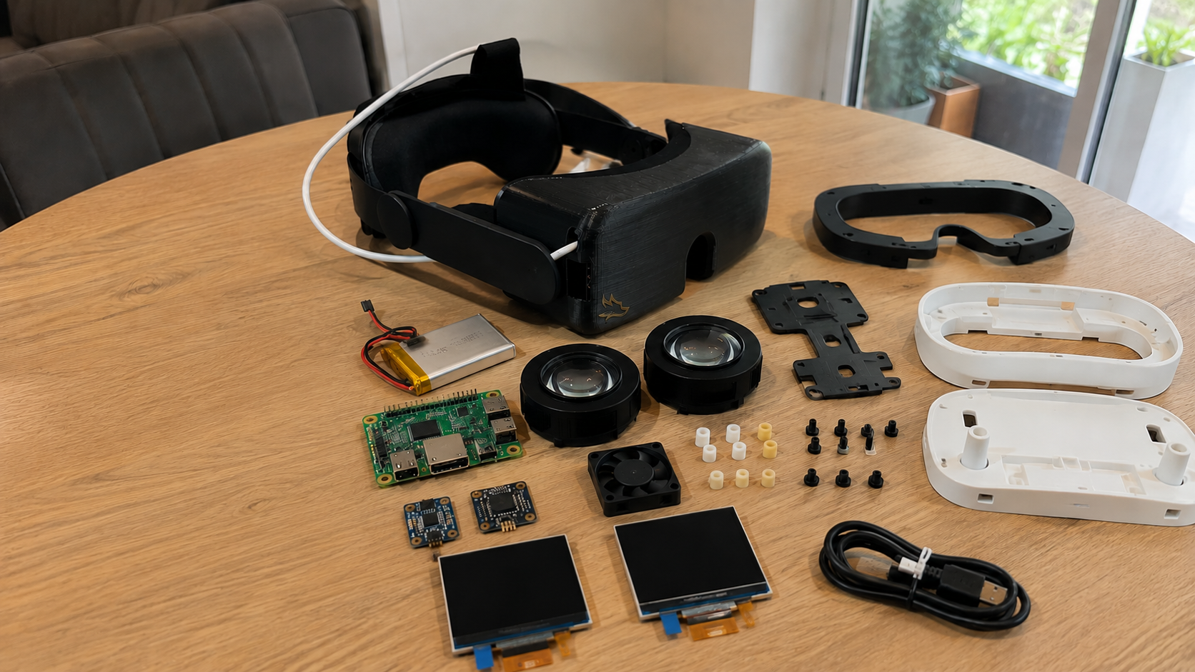 pièces pour fabriquer un casque Persephone 3 Lite