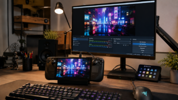 une console portable comme PC streaming