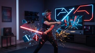 Beat Saber Steam Frame