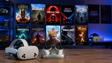 une sélection de jeux VR